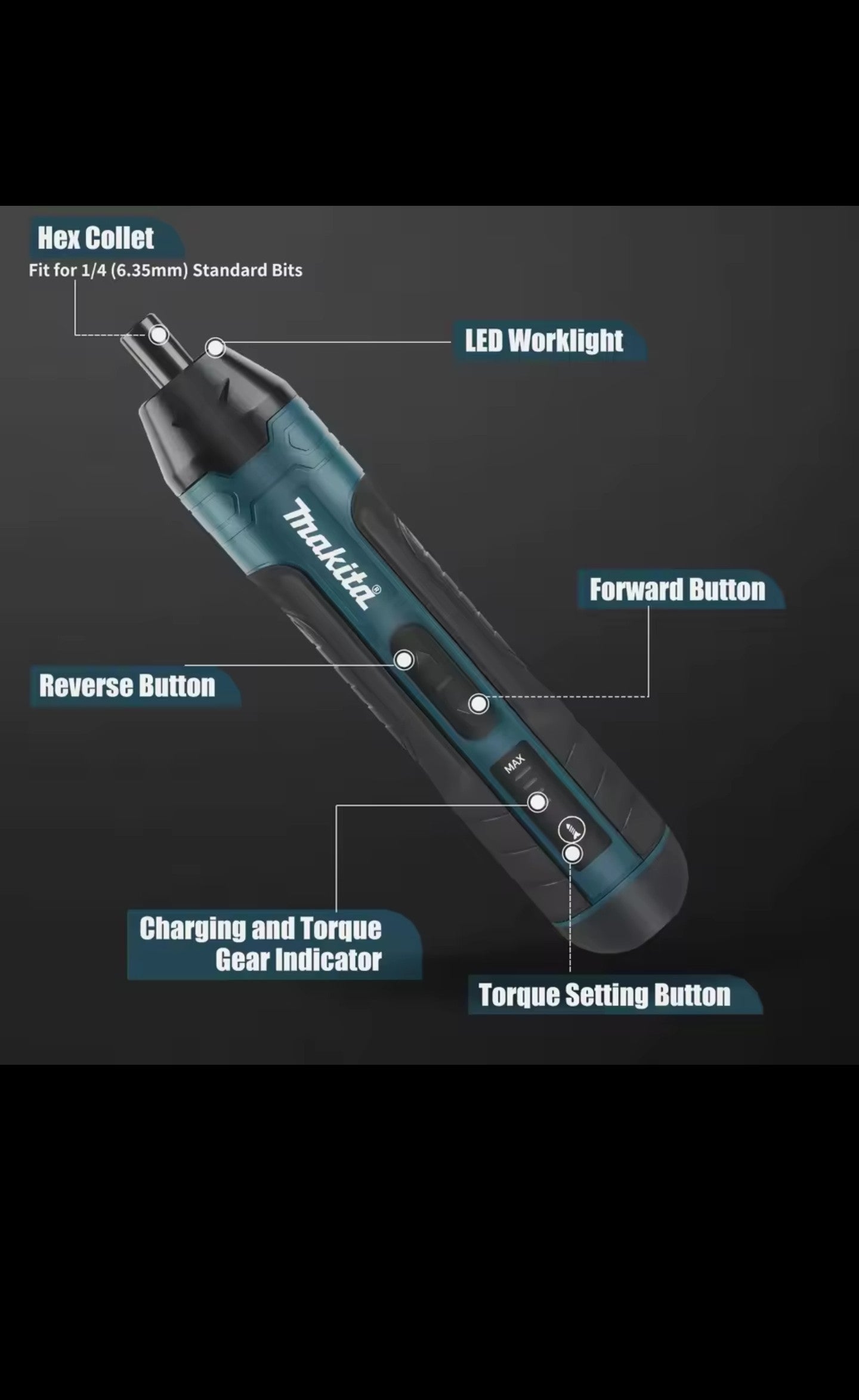 Multi-Speed Electric Screwdriver