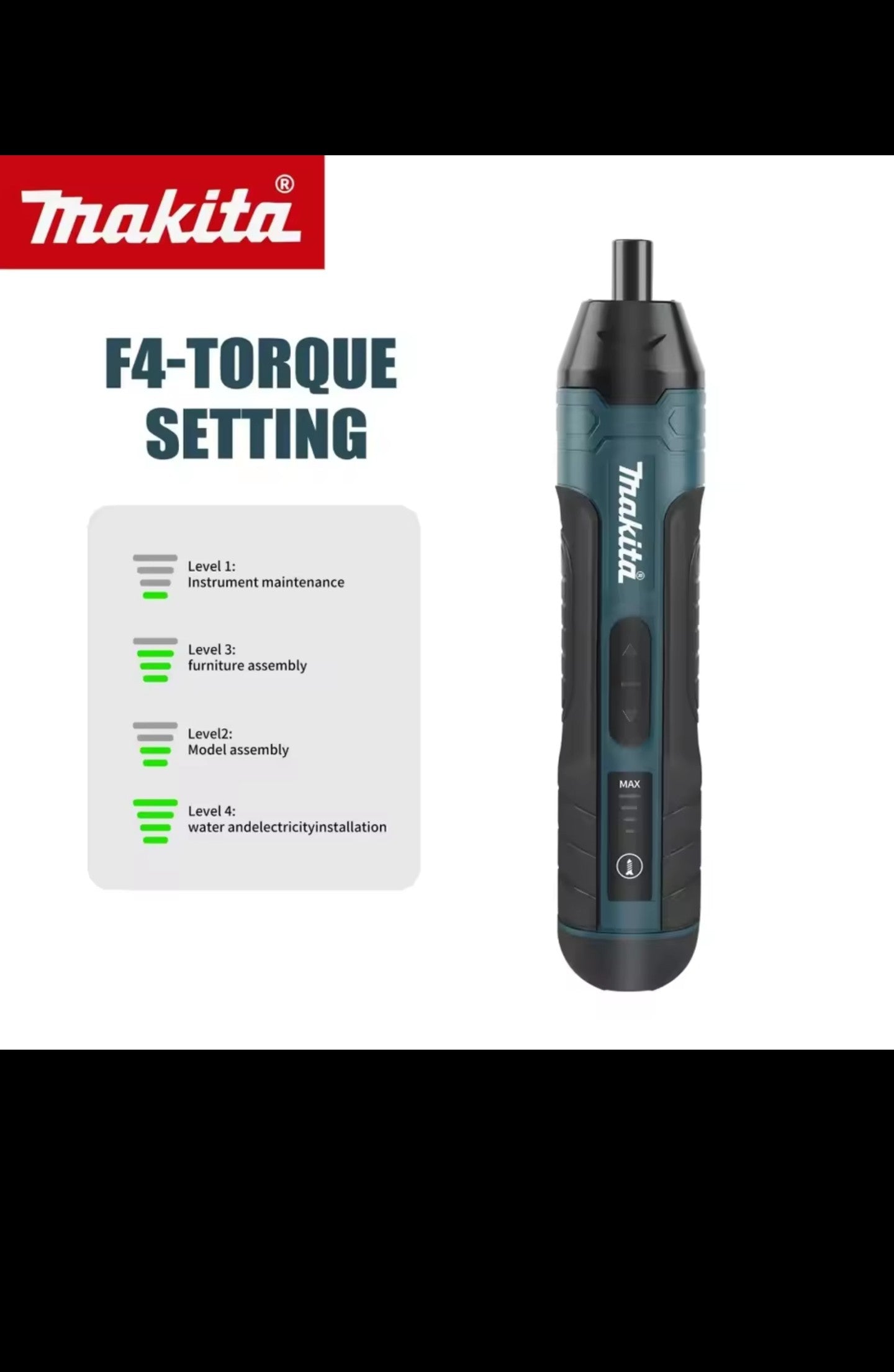 Multi-Speed Electric Screwdriver